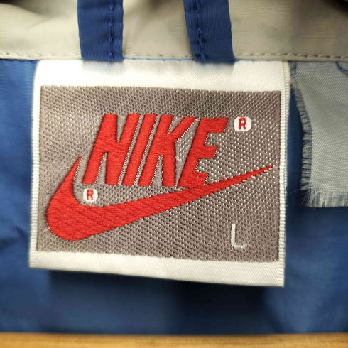 ナイキ NIKE 銀タグ ジップアップ ナイロンジャケット メンズ import:L