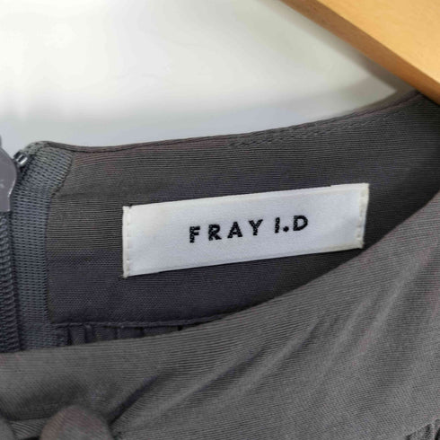 フレイアイディー FRAY I.D フロントボタンギャザーワンピース レディース
