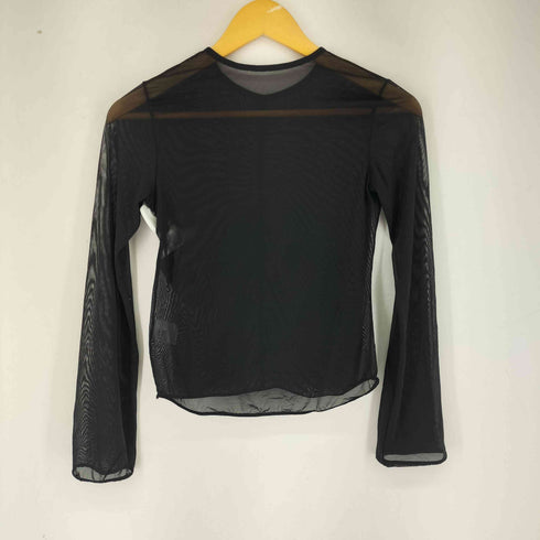 ユニクロ UNIQLO シアークルーネックTシャツ レディース JPN:S