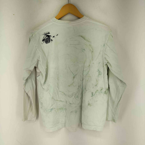 マーブル プリントクルーネックTシャツ レディース JPN:M