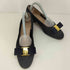 サルヴァトーレフェラガモ Salvatore Ferragamo ヴァラリボン ヒールパンプス レディース 5 1/2