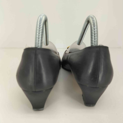 サルヴァトーレフェラガモ Salvatore Ferragamo レザー ヒールパンプス レディース 5 1/2