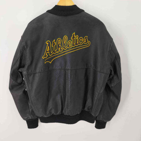 ディロング Delong 90S USA製 レザースタジャン オールレザー アワードジャケット メンズ JPN:L