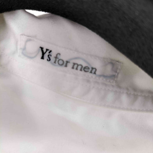 ワイズフォーメン Ys for men 90S フロントギャザーデザイン ブロードシャツ メンズ ONE SIZE
