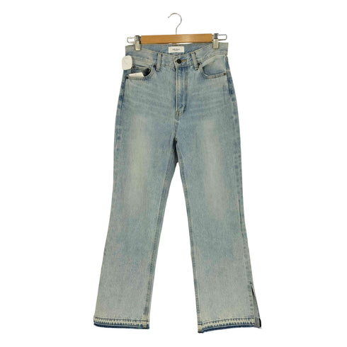 ミラオーウェン Mila Owen カットオフ脇スリットストレートデニムパンツ レディース JPN:1