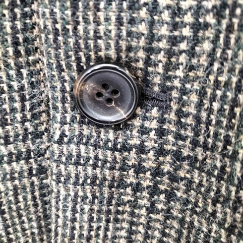 コムデギャルソンオム COMME des GARCONS HOMME AD1989 3Bツイードテーラードジャケット エルボーレザーパッチ メンズ JPN:M