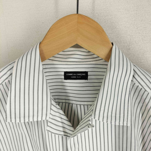 コムデギャルソンオムプリュス COMME des GARCONS HOMME PLUS オープンカラー L/S 比翼シャツ ワイシャツ メンズ