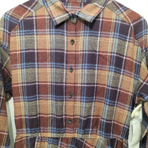 ストラ Stola. チェックシャツワンピース レディース 38