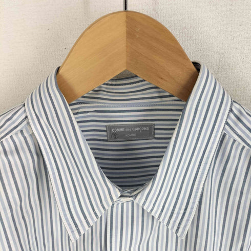コムデギャルソンオム COMME des GARCONS HOMME 銀タグ 田中オム アーカイブ ストライプ柄 レギュラーカラー L/S シャツ ワイシャツ メンズ