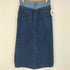 アズールバイマウジー AZUL by moussy ツートンカラーデニムスカート タイト スリット レディース JPN:L