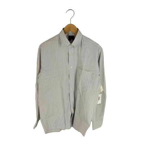 ナラカミーチェ NARACAMICIE ストライプ柄 レギュラーカラー L/S シャツ ワイシャツ メンズ import:S