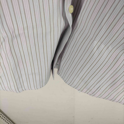 ナラカミーチェ NARACAMICIE ストライプ柄 レギュラーカラー L/S シャツ ワイシャツ メンズ import:S