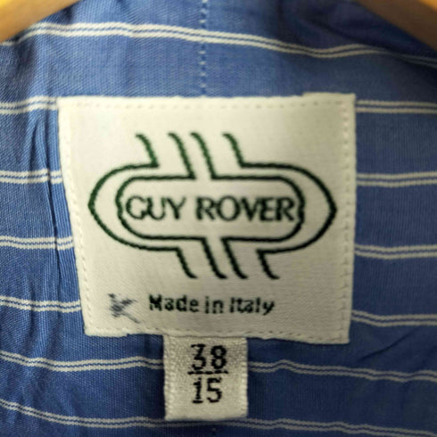 ギローバー GUY ROVER イタリア製 ストライプ柄 L/S シャツ ワイシャツ メンズ 38/15
