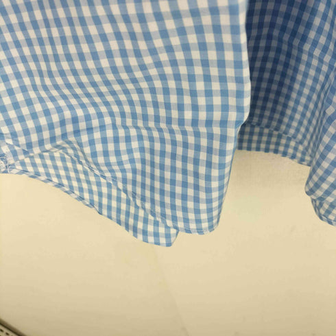 JIPIJAPA ギンガムチェック L/S スキッパーシャツ メンズ JPN:1