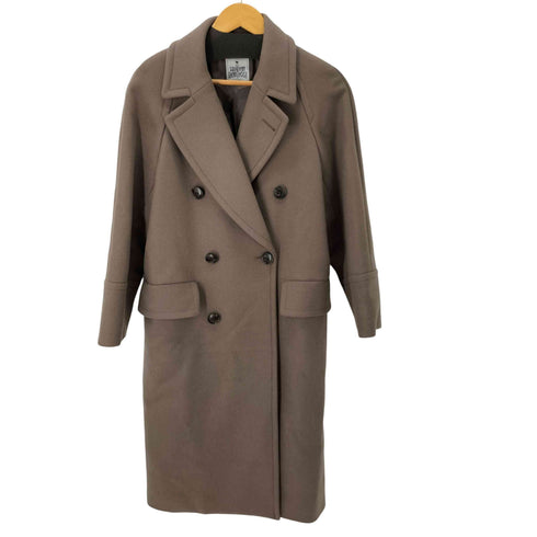 ビューティーアンドユースユナイテッドアローズ BEAUTY & YOUTH UNITED ARROWS HAMILTON WOOL MIX ロングPコート ハミルトンラムズウール ダブルチェスターコート レディース JPN:S