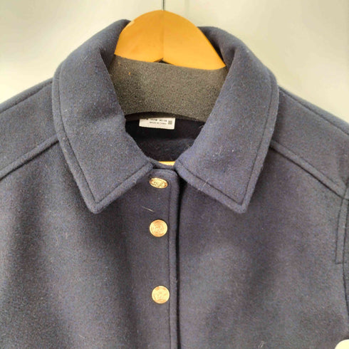 ザラ ZARA クロップドウールジャケット ショート丈 レディース import:M