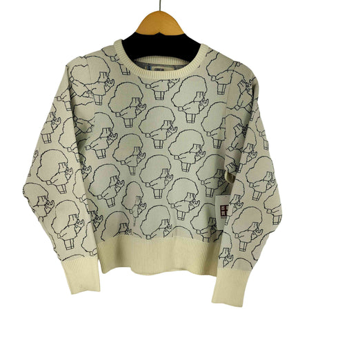 ファーファー furfur 総柄ジャガードセーター レディース ONE SIZE