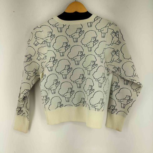 ファーファー furfur 総柄ジャガードセーター レディース ONE SIZE