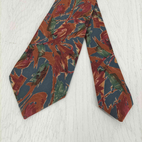 ジョルジオアルマーニ Giorgio Armani CRAVATTE OLD 総柄 シルクネクタイ メンズ