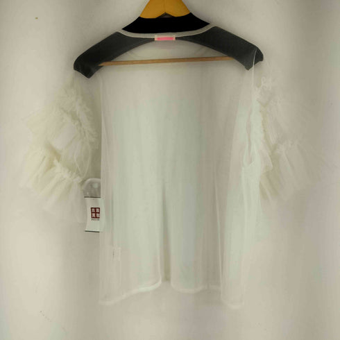 キャンディストリッパー Candy Stripper TULLE FRILL SLEEVE トップス レディース JPN:2