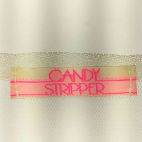キャンディストリッパー Candy Stripper TULLE FRILL SLEEVE トップス レディース JPN:2