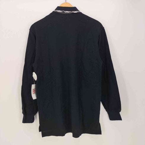 ケンゾーゴルフ KENZO GOLF 90S ロゴ 刺繍 ハーフジップ L/S ポロシャツ メンズ JPN:3