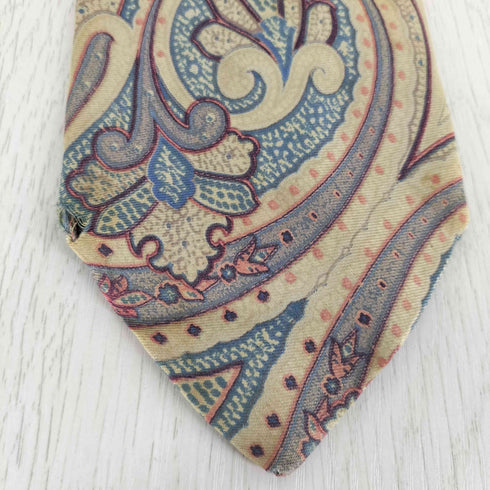 エトロ ETRO OLD ペイズリー柄 シルクネクタイ メンズ