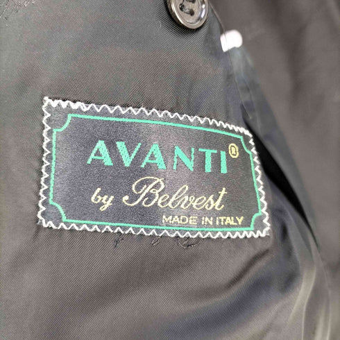 アヴァンティ AVANTI by Belvest イタリア製 シングルブレスト 1B ウール テーラードジャケット メンズ TAGLIA:52