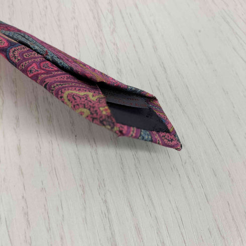 エトロ ETRO OLD ペイズリー柄 シルクネクタイ メンズ