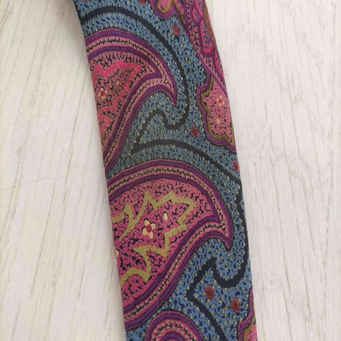 エトロ ETRO OLD ペイズリー柄 シルクネクタイ メンズ