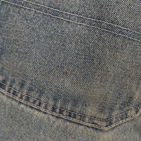 DTEK DENIM 00s リメイク ペンキ飛び ペインターデニムショーツ メンズ 36