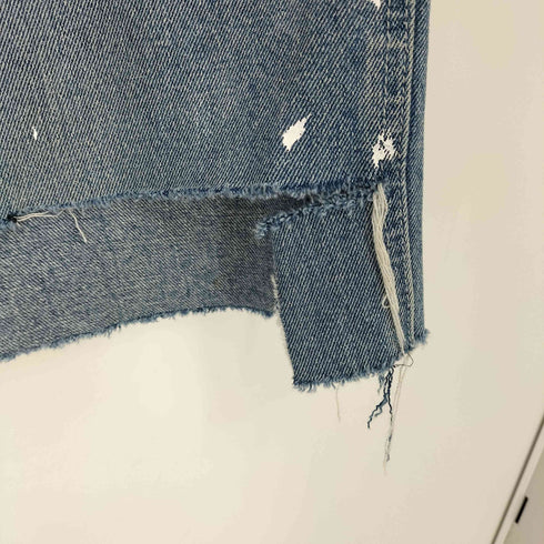 DTEK DENIM 00s リメイク ペンキ飛び ペインターデニムショーツ メンズ 36