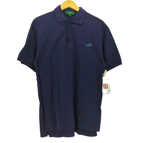 ケンゾーゴルフ KENZO GOLF 90S ロゴ 刺繍 S/S ポロシャツ メンズ JPN:3