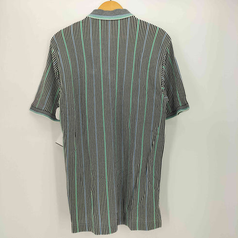 ケンゾーゴルフ KENZO GOLF 90S ロゴ 刺繍 ストライプ S/S ポロシャツ メンズ JPN:3