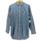 ポロバイラルフローレン Polo by RALPH LAUREN 90S ダブルポケット L/S デニムシャツ メンズ import:M