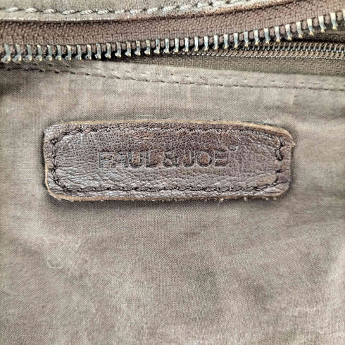 ポールアンドジョー PAUL&JOE レザーボストンバッグ メンズ
