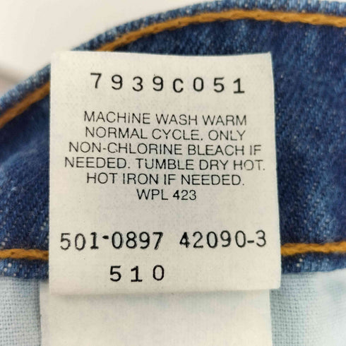 リーバイス Levis 90S USA製 510 ボタン裏501 ジップフライ デニム パンツ メンズ