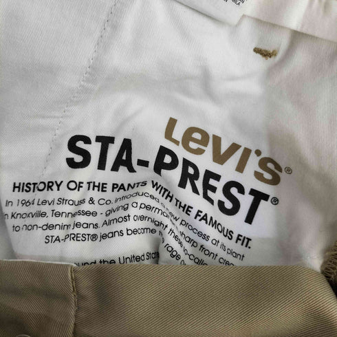 リーバイス Levis STA-PREST スタプレ センタークリースチノパンツ メンズ W32 L34