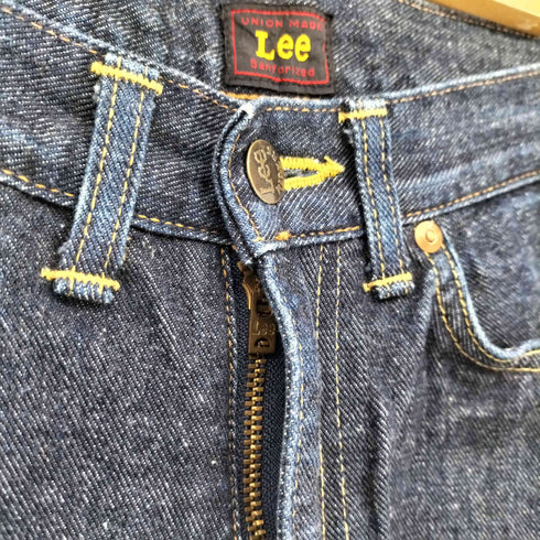 リー Lee 日本製 復刻 センター 赤タグ 20101 E524 ストレート デニム パンツ メンズ 30×33