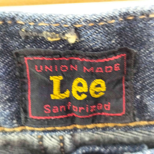 リー Lee 日本製 復刻 センター 赤タグ 20101 E524 ストレート デニム パンツ メンズ 30×33