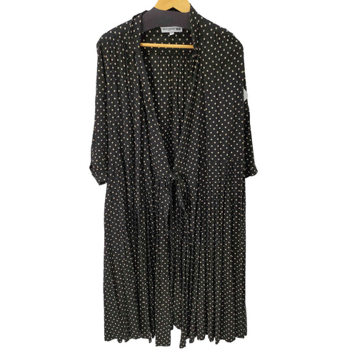 ユニクロイネスドラフレサンジュ UNIQLO INES DE LA FRESSANGE ドット柄 ロングフレアワンピース レディース JPN:XXL