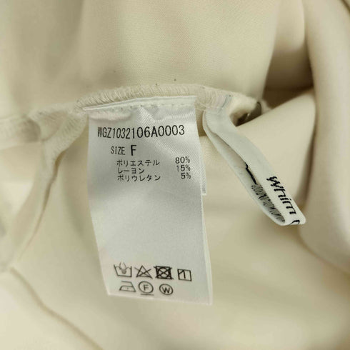 ウィムガゼット Whim Gazette 24SS ダンボールプルオーバー レディース FREE