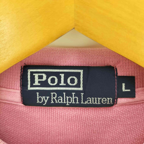 ポロバイラルフローレン Polo by RALPH LAUREN ポニー刺繍 ポロシャツ メンズ L