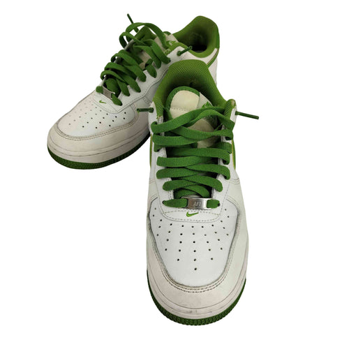 ナイキ NIKE Air Force 1 Low 07 White/Kermit Green メンズ JPN:26