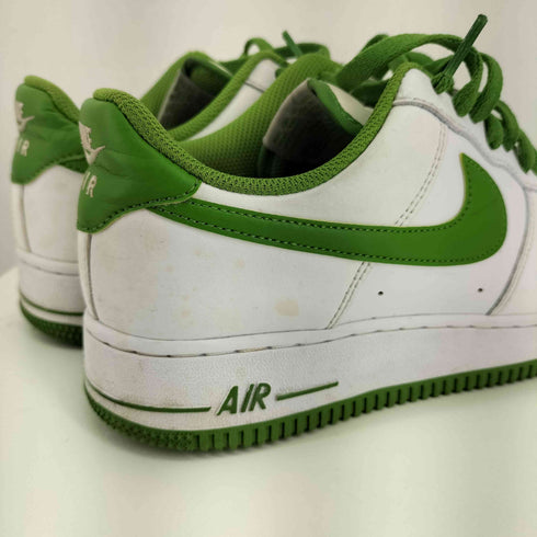 ナイキ NIKE Air Force 1 Low 07 White/Kermit Green メンズ JPN:26