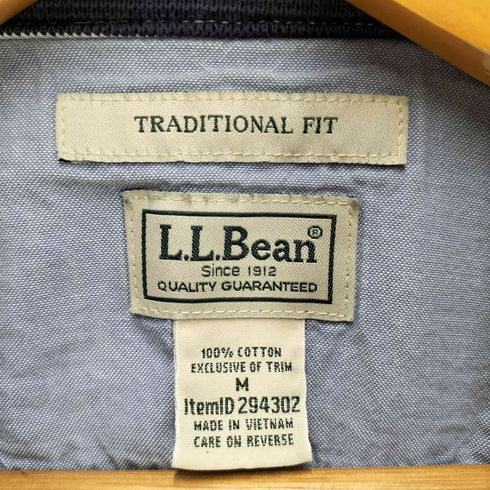 エルエルビーン L.L.Bean TRADITIONAL FIT ハーフジップボーダートレーナー メンズ M
