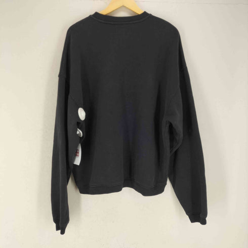 ステューシー Stussy 24SS Big Crackle Sport Crew Washed Black メンズ JPN:XL