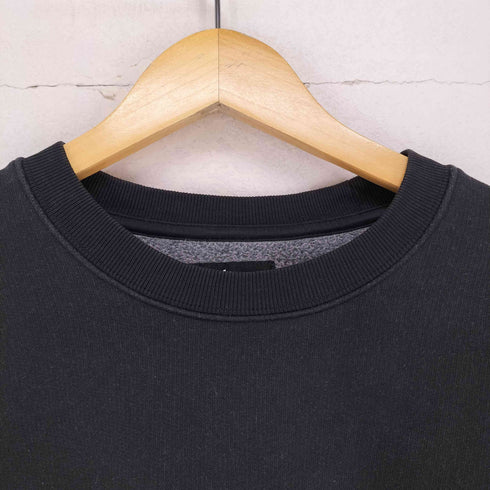 ステューシー Stussy 24SS Big Crackle Sport Crew Washed Black メンズ JPN:XL