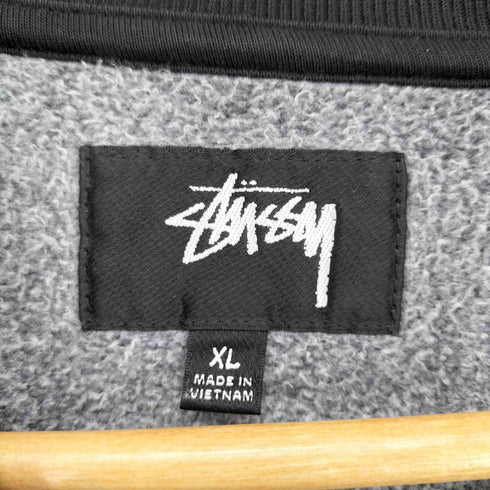 ステューシー Stussy 24SS Big Crackle Sport Crew Washed Black メンズ JPN:XL