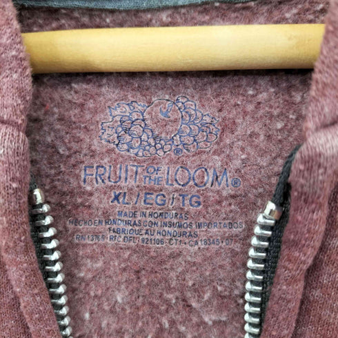 フルーツオブザルーム FRUIT OF THE LOOM ジップアップパーカー メンズ JPN:XL